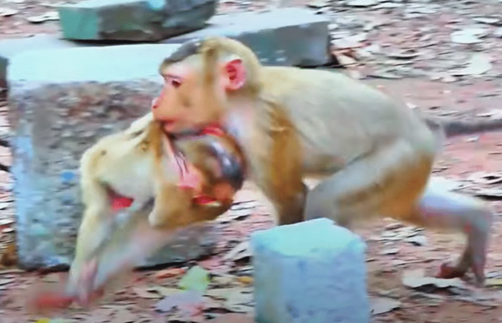 Watch the moment Leo accidentally hurts baby Lily while trying to play. Her tiny cry in the forest will stay in your heart forever.